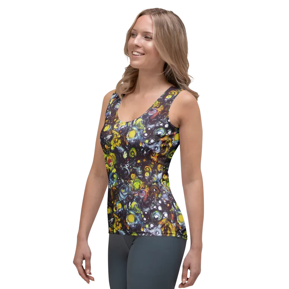 Dark Matter Dance on Women's Tank Top — Left Front