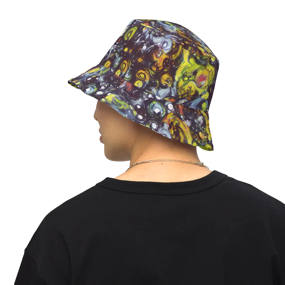 Dark Matter Dance on Reversible Bucket Hat — Back Inside