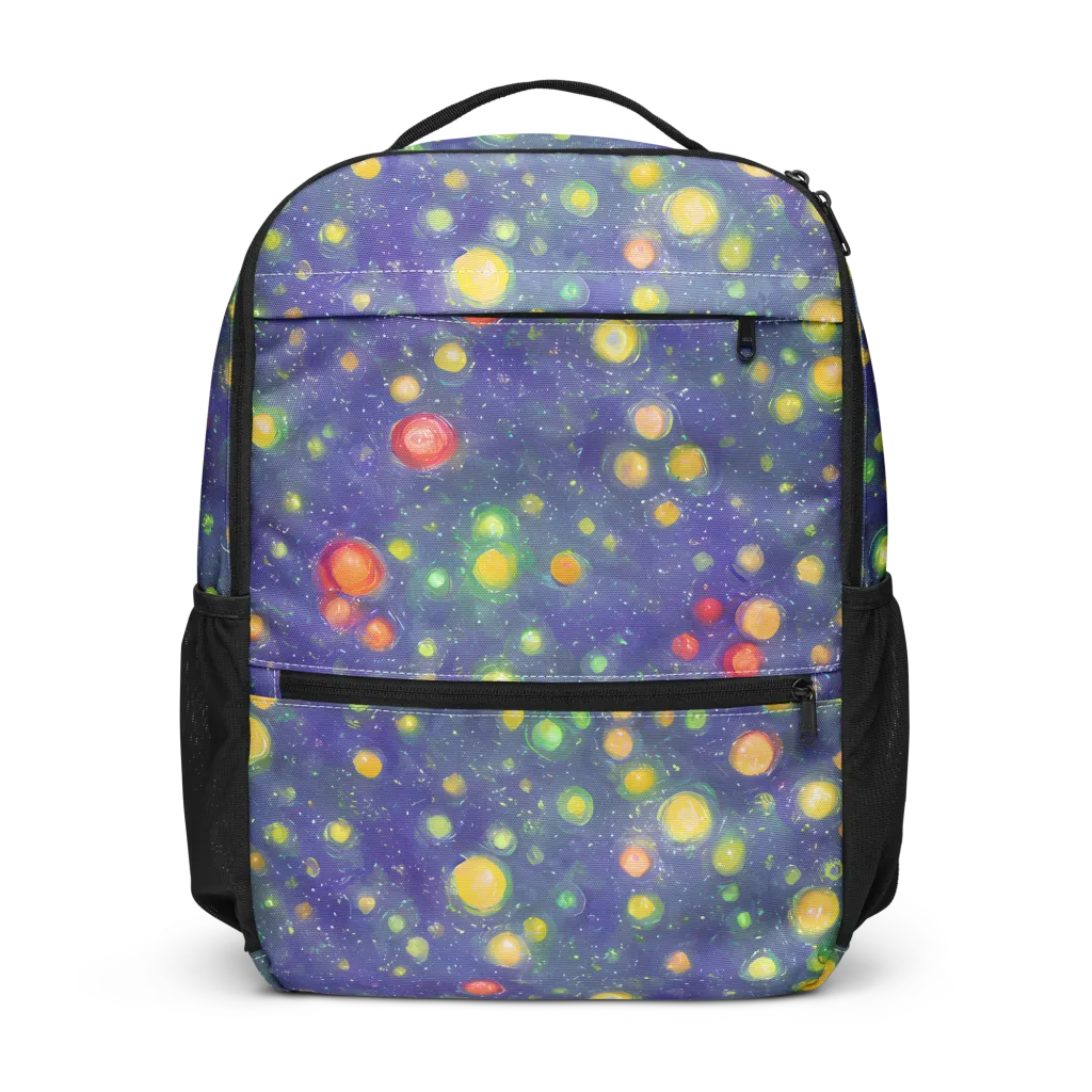 Luminous Nebula on Utility Backpack — Front