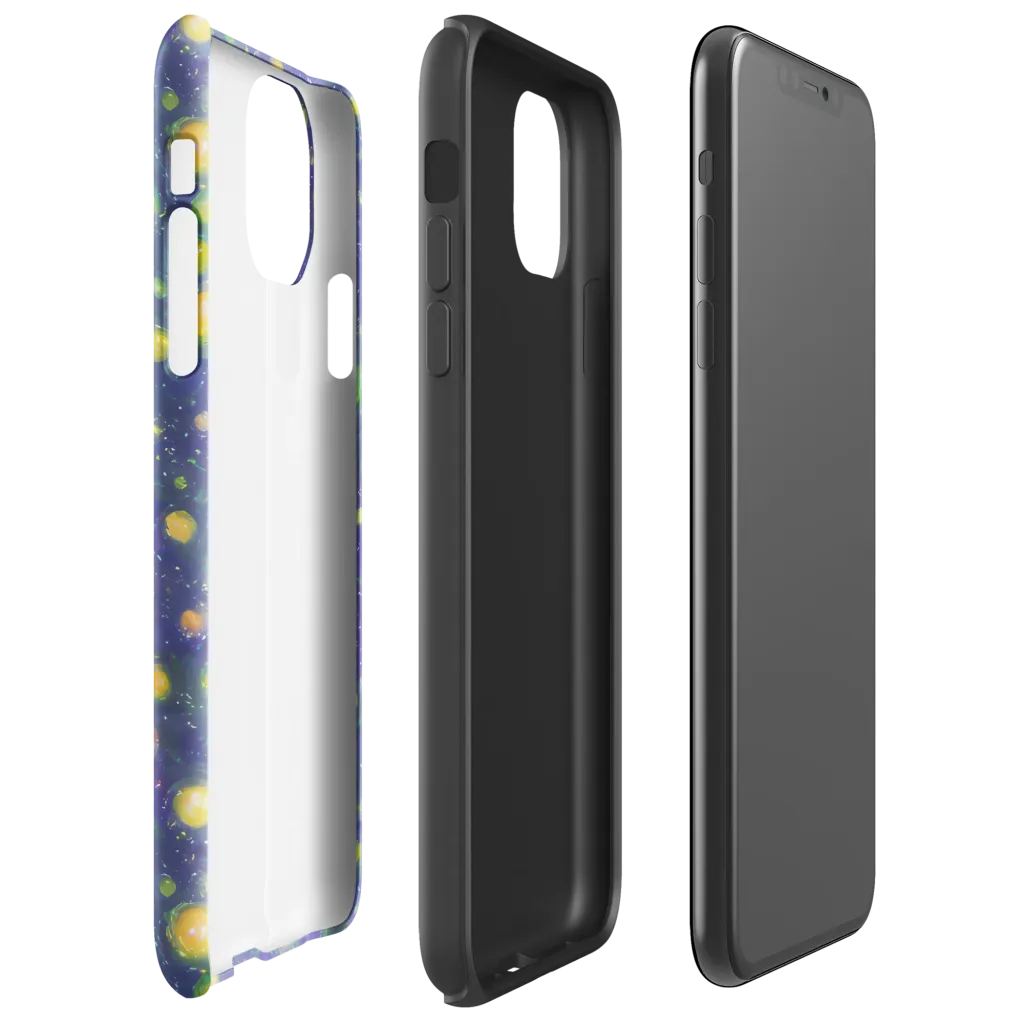 Luminous Nebula on Tough Case for iPhone® — Right
