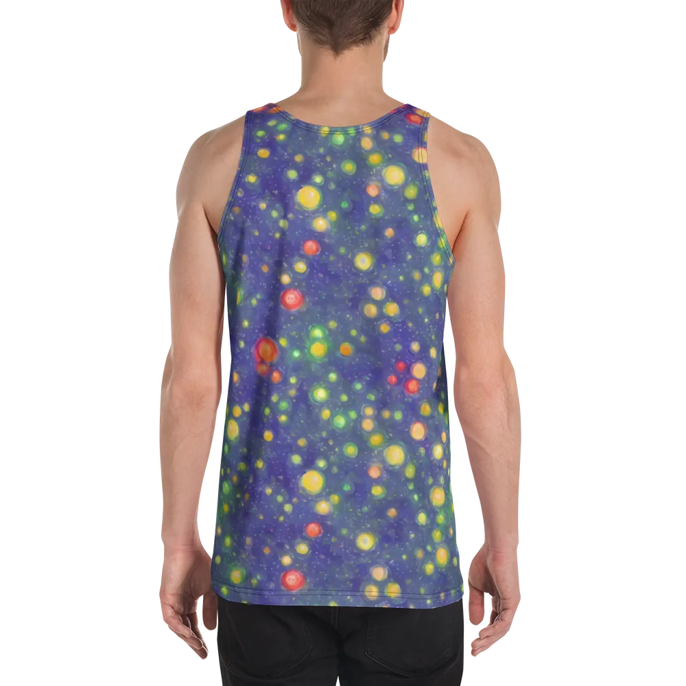 Luminous Nebula on Men's Tank Top — Back