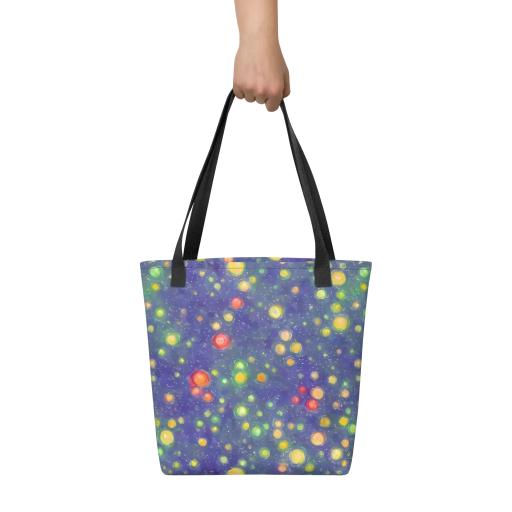 Luminous Nebula on Tote Bag — Front