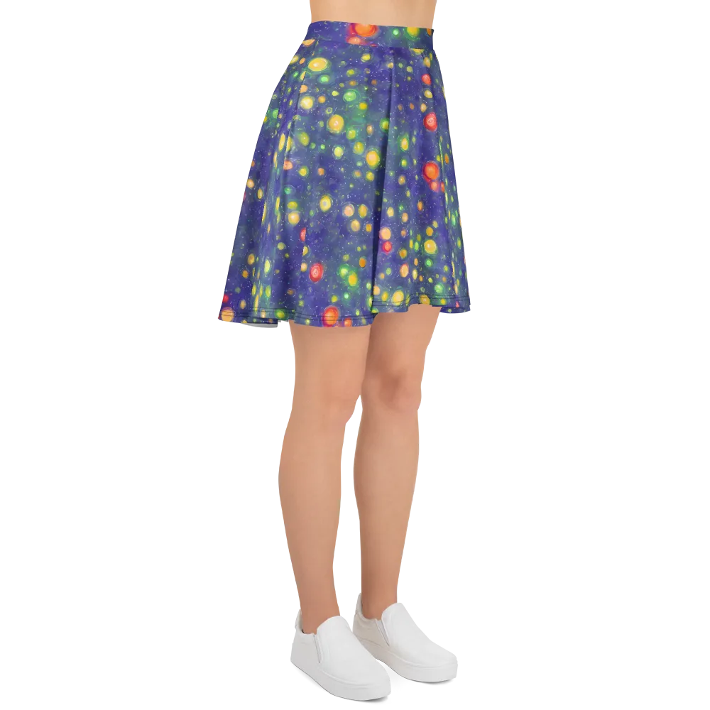 Luminous Nebula on Skater Skirt — Right