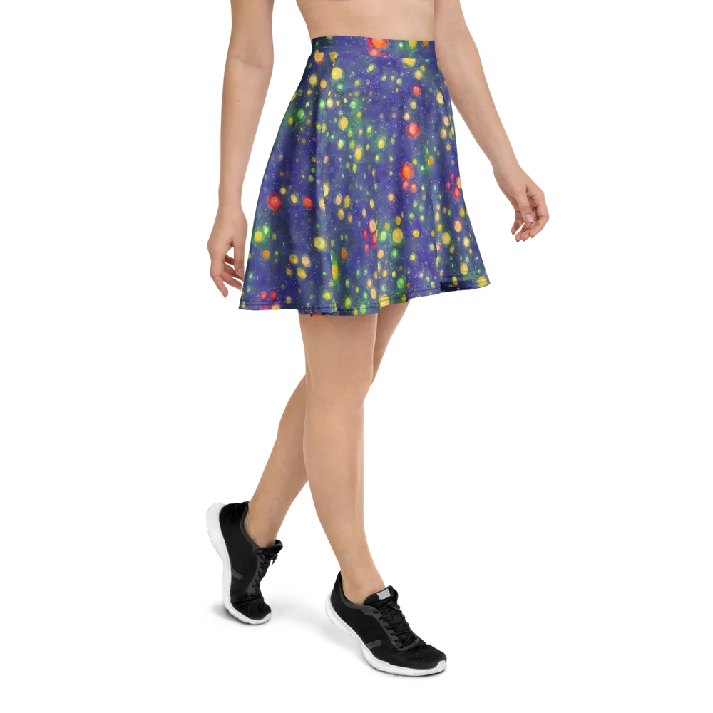 Luminous Nebula on Skater Skirt — Right