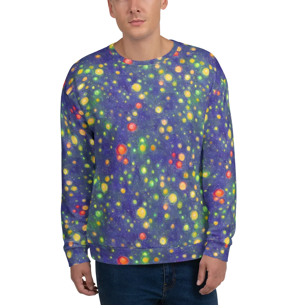 Luminous Nebula on Sweatshirt — Front