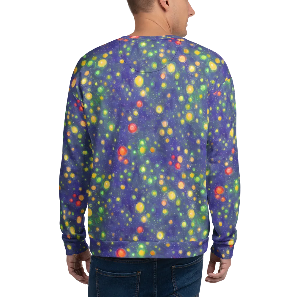 Luminous Nebula on Sweatshirt — Back
