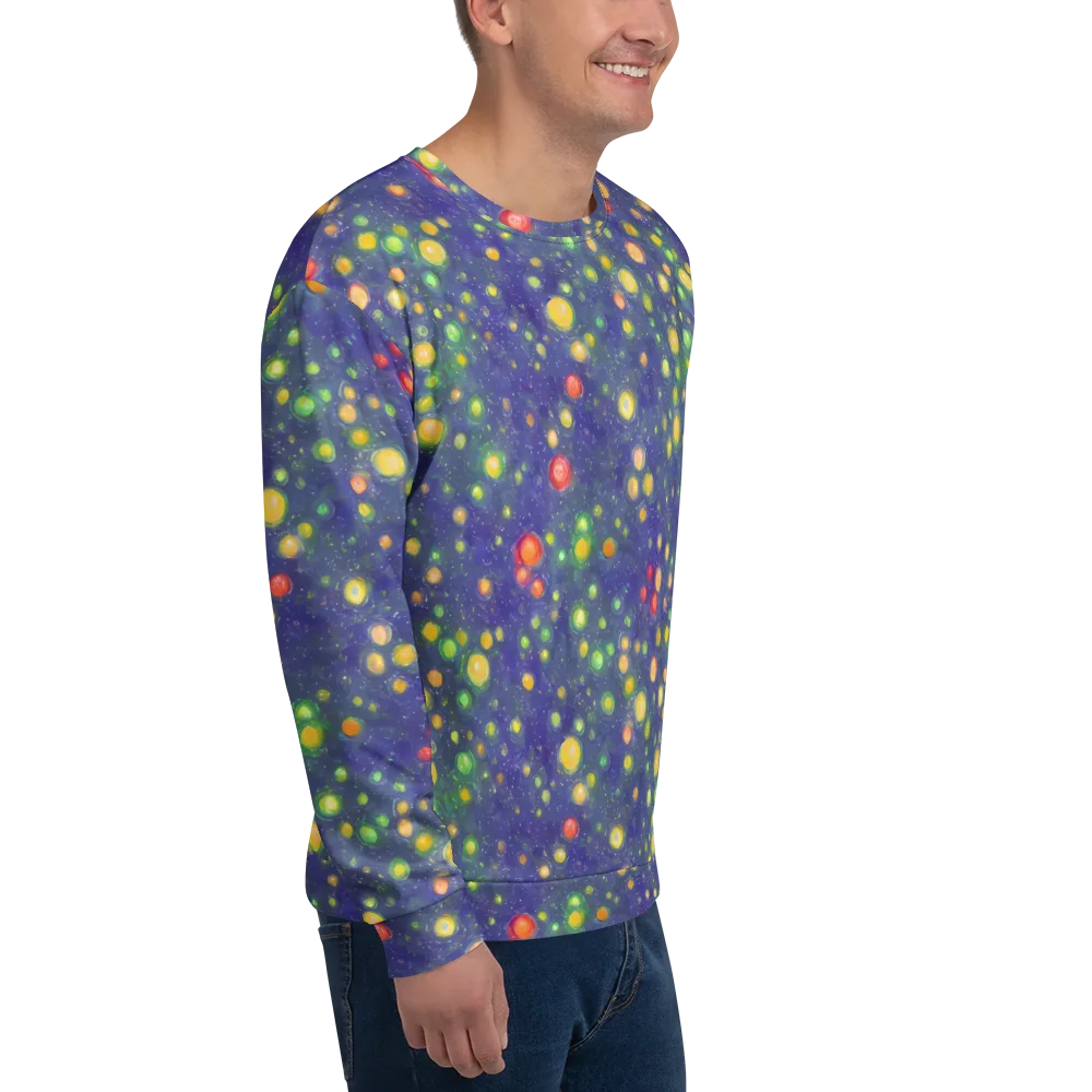 Luminous Nebula on Sweatshirt — Right Front