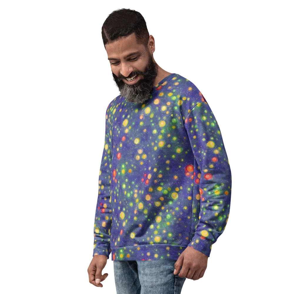 Luminous Nebula on Sweatshirt — Left Front