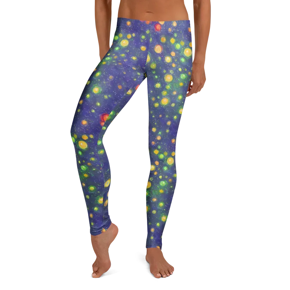 Luminous Nebula on Leggings — Front