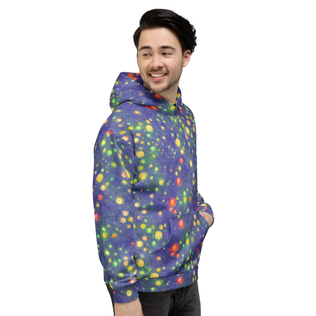 Luminous Nebula on Hoodie — Right