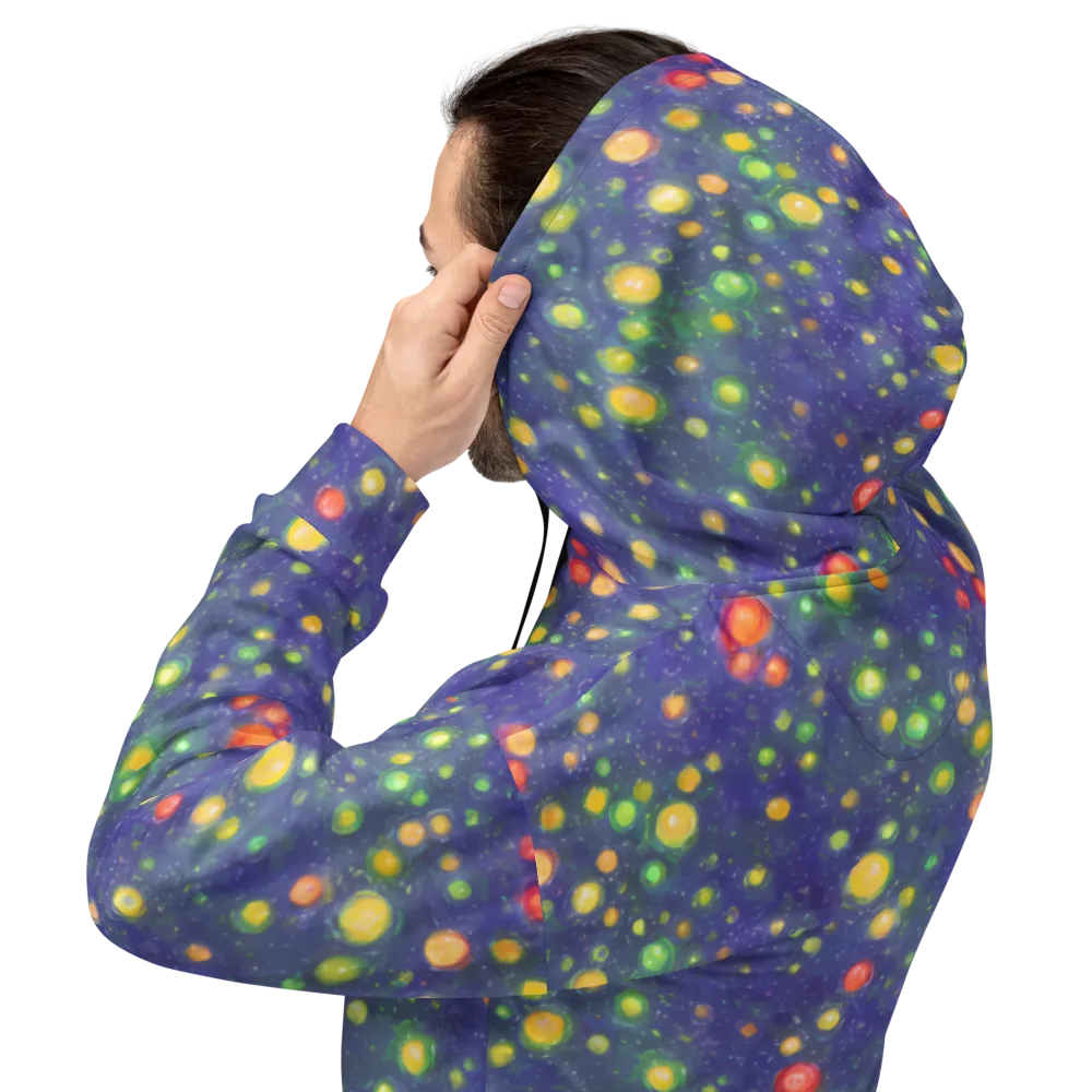 Luminous Nebula on Hoodie — Back
