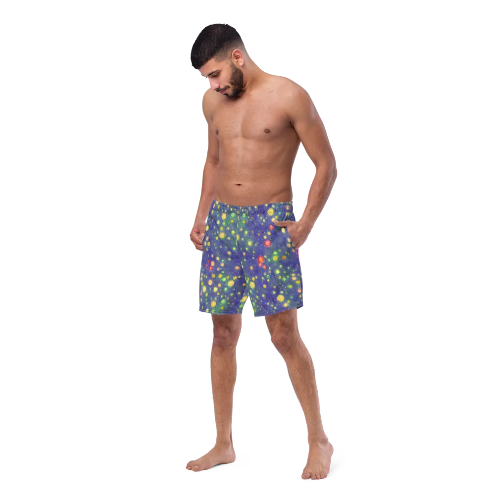 Luminous Nebula on Swim Trunks — Left Front