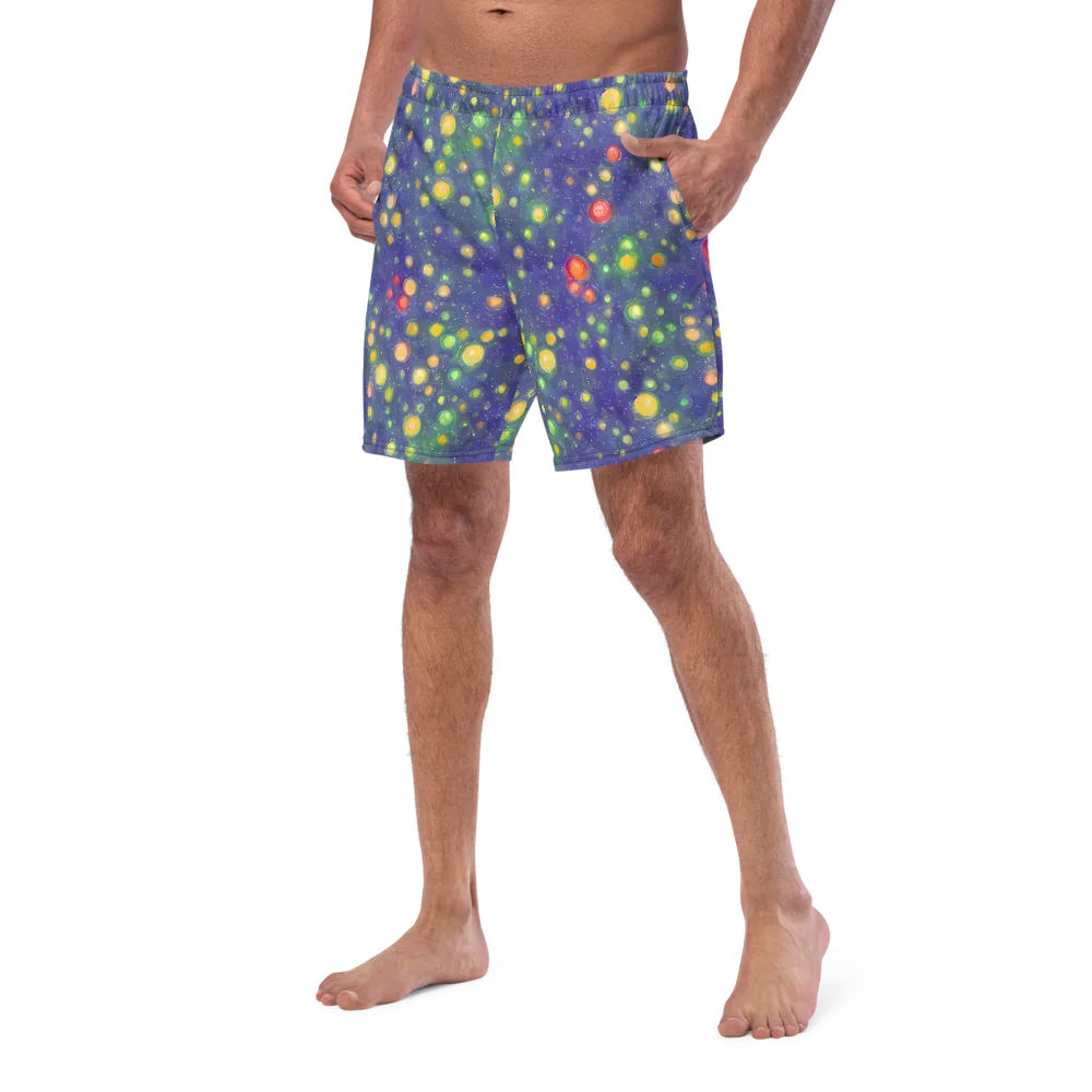 Luminous Nebula on Swim Trunks — Left Front