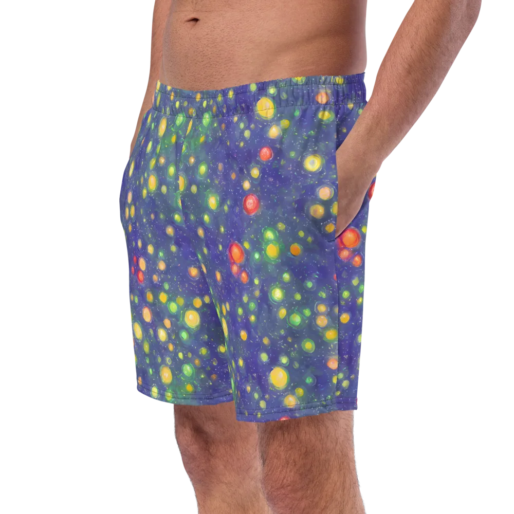 Luminous Nebula on Swim Trunks — Left Front