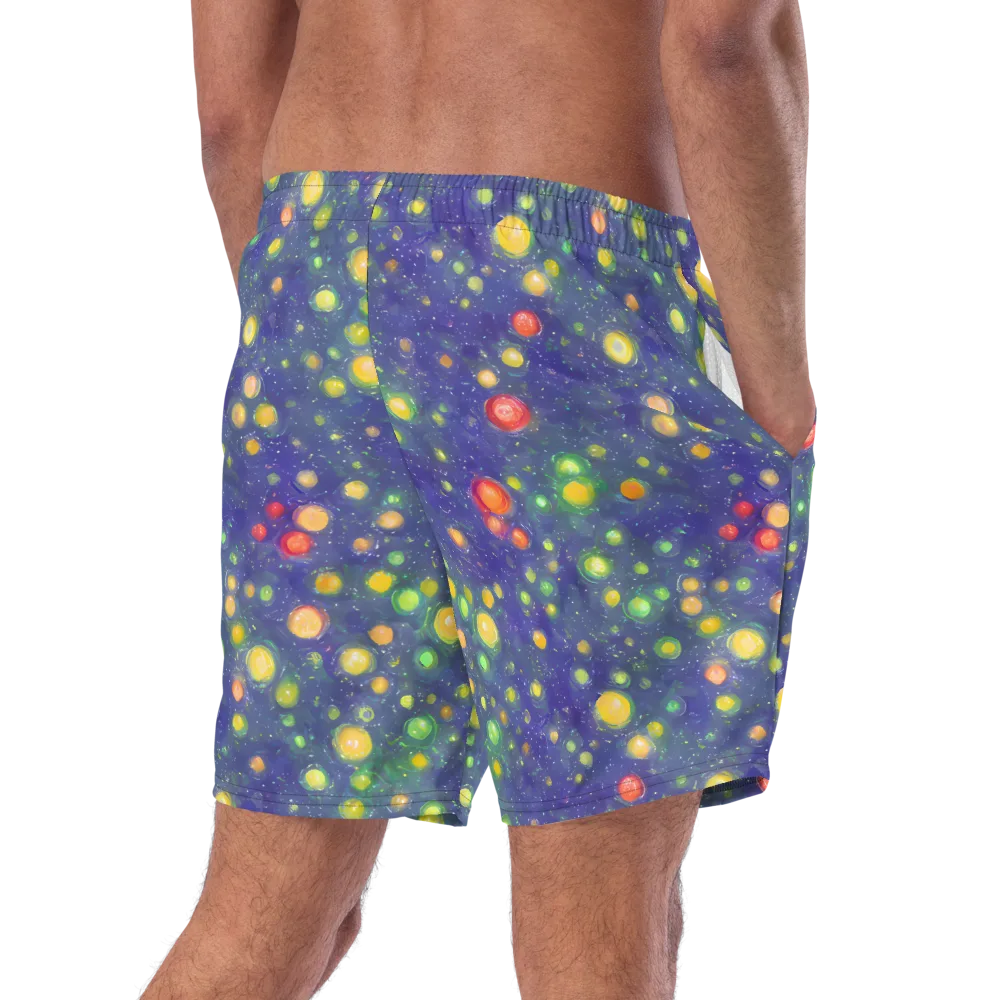 Luminous Nebula on Swim Trunks — Right Back