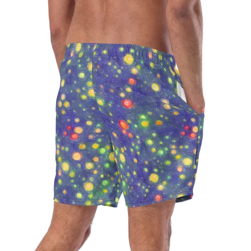 Luminous Nebula on a Swim Trunks