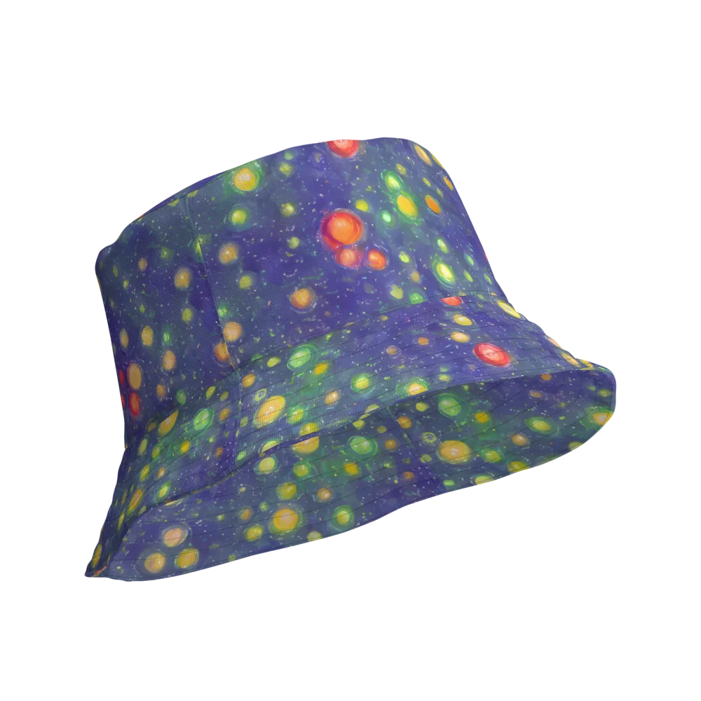 Luminous Nebula on Reversible Bucket Hat — Product details Outside
