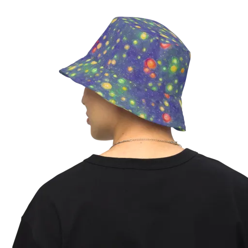 Luminous Nebula on a Reversible Bucket Hat