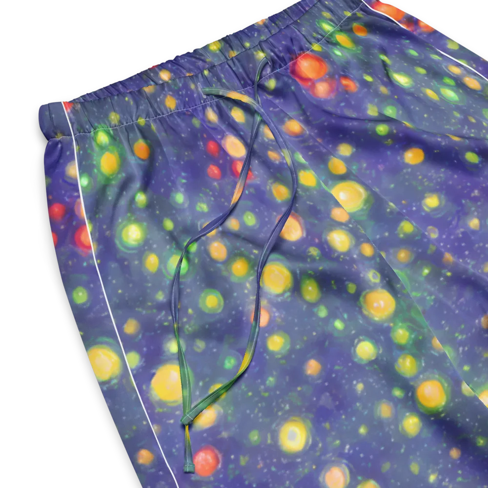 Luminous Nebula on Women's Pajama Pants — Product details