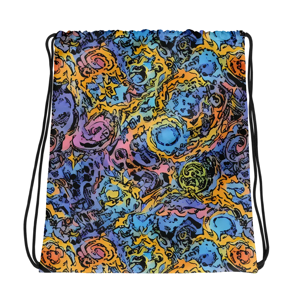 Pop Flora on Drawstring Bag — Photo