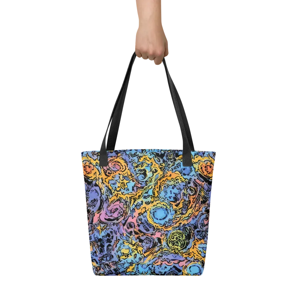 Pop Flora on Tote Bag — Front