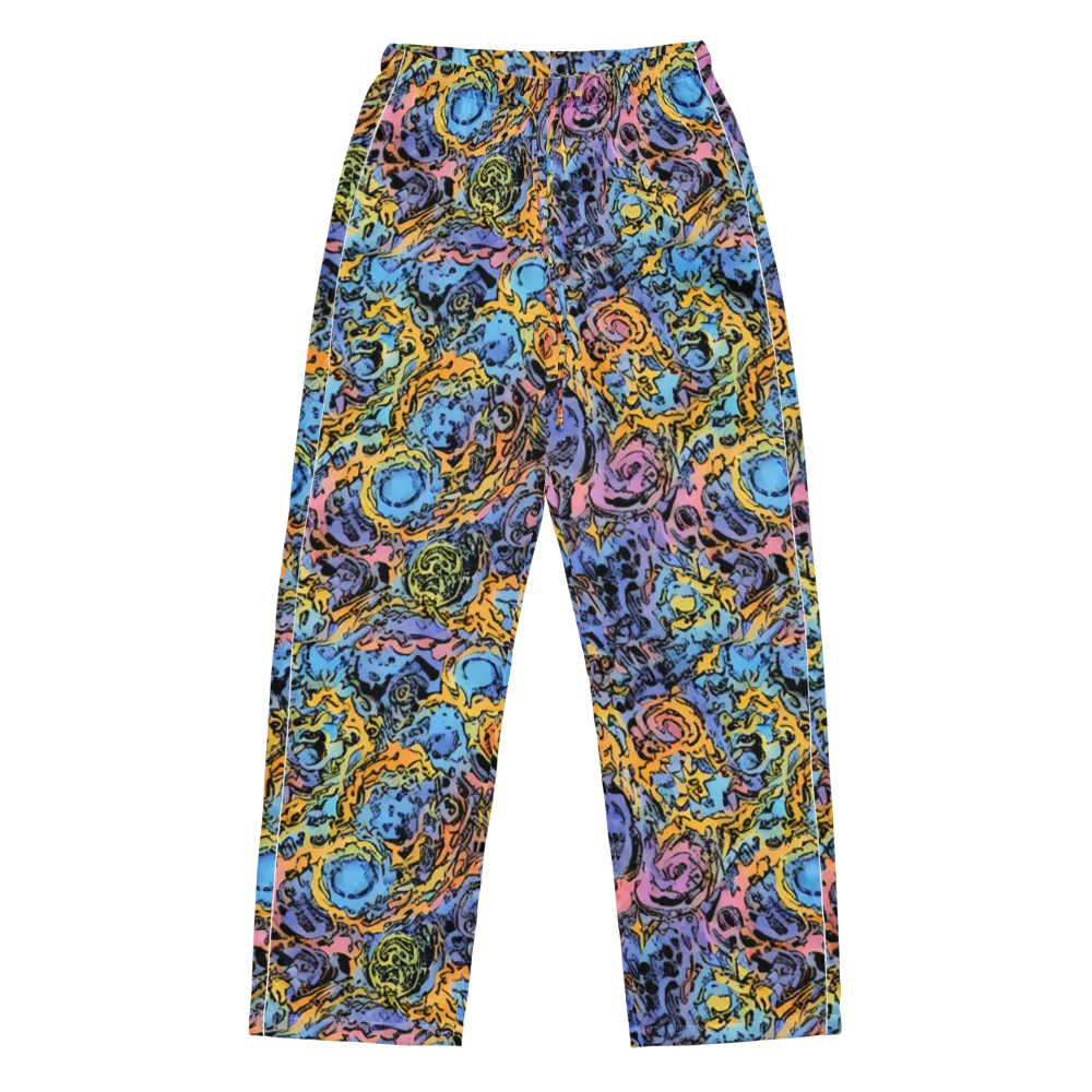 Pop Flora on Women's Pajama Pants — Front