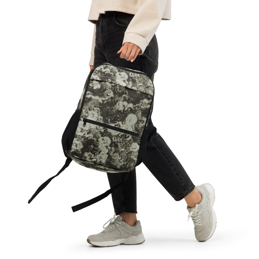 Eclipse Swirl on Utility Backpack — Front