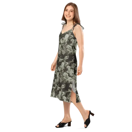 Eclipse Swirl on a Slip Dress