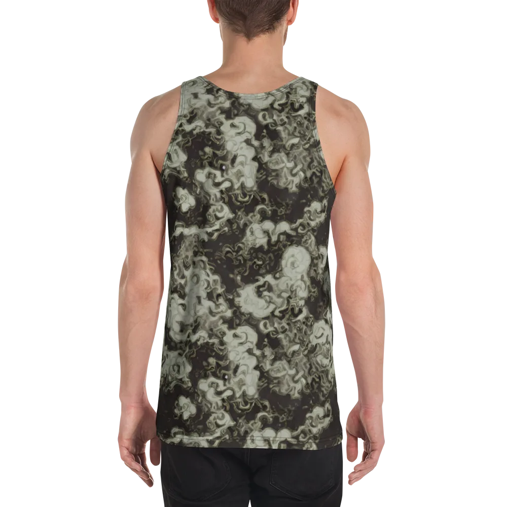 Eclipse Swirl on Men's Tank Top — Back