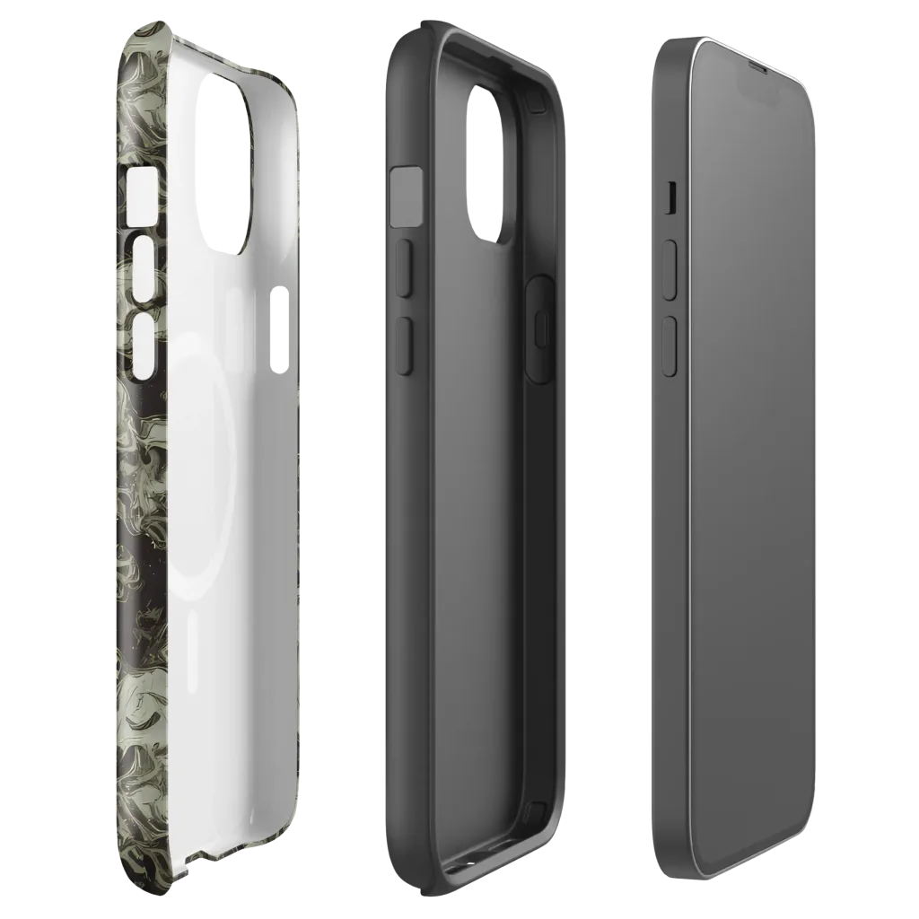 Eclipse Swirl on MagSafe Tough Case for iPhone® — Front