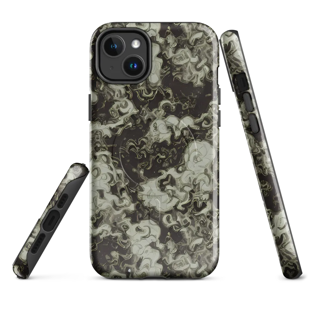 Eclipse Swirl on MagSafe Tough Case for iPhone® — Front