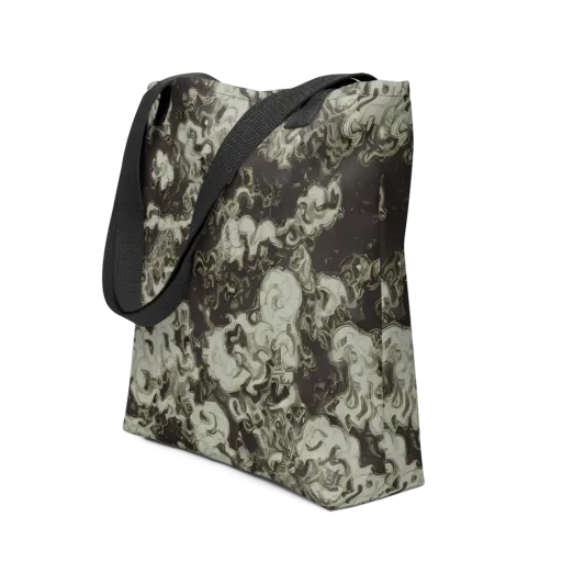 Eclipse Swirl on a Tote Bag