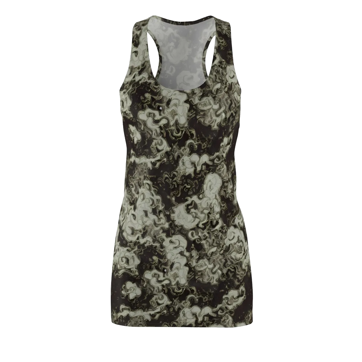 Eclipse Swirl on Racerback Dress — Front
