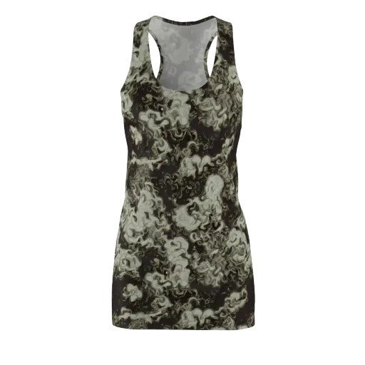 Eclipse Swirl on a Racerback Dress