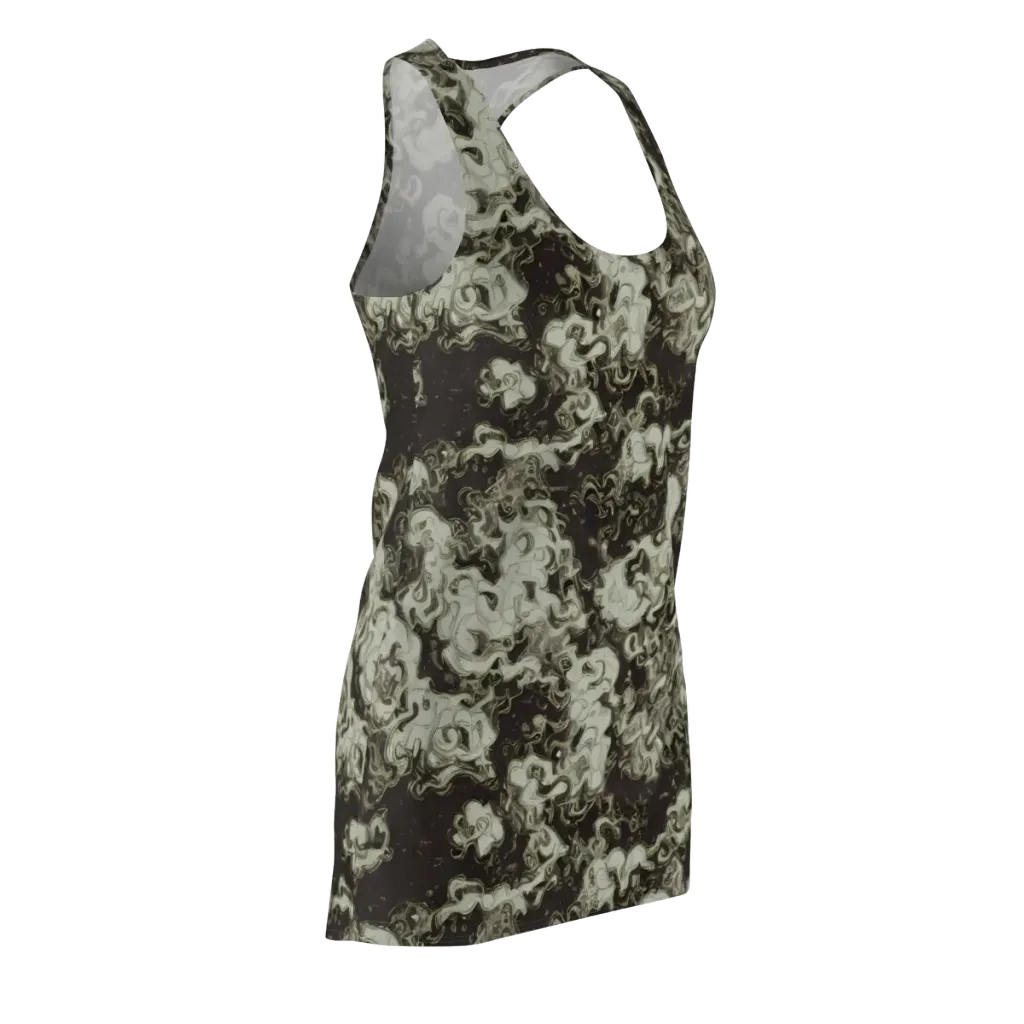 Eclipse Swirl on Racerback Dress — Front Side