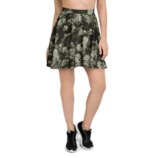 Eclipse Swirl on a Skater Skirt