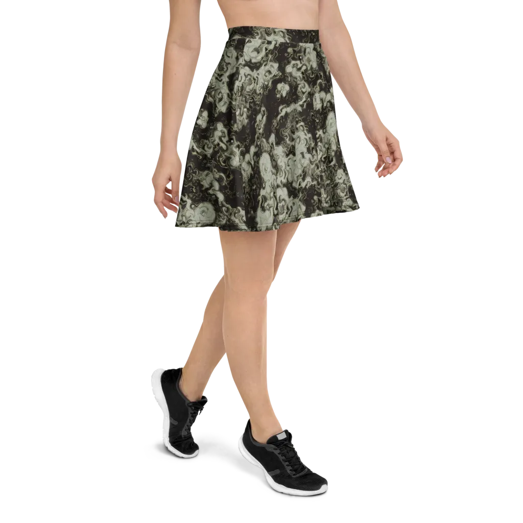 Eclipse Swirl on Skater Skirt — Right