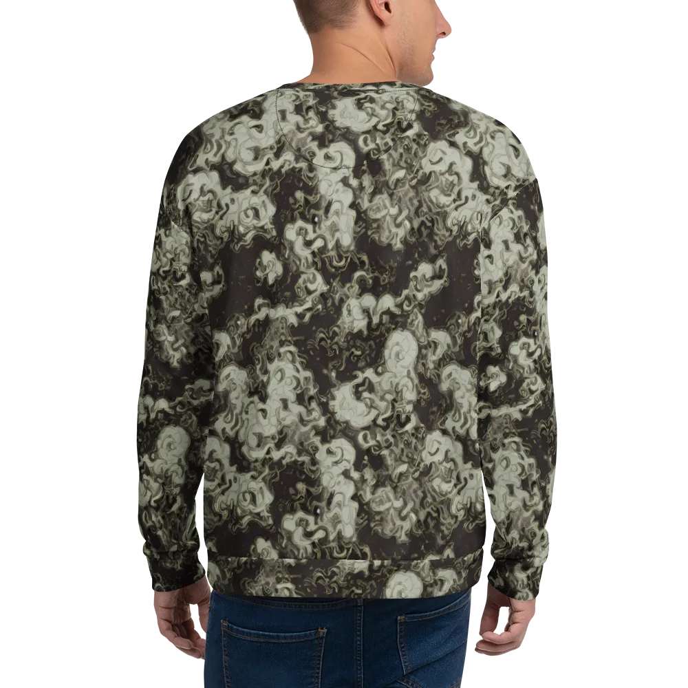Eclipse Swirl on Sweatshirt — Back