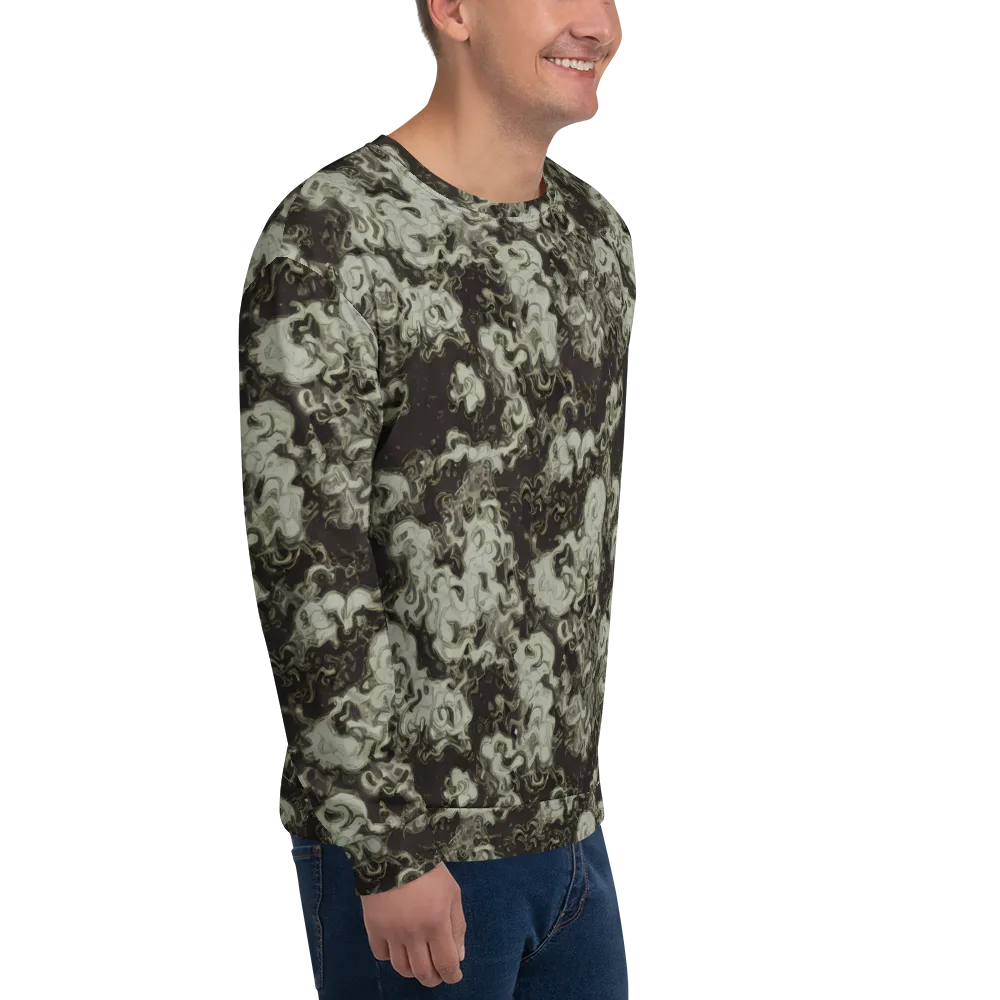 Eclipse Swirl on Sweatshirt — Right Front
