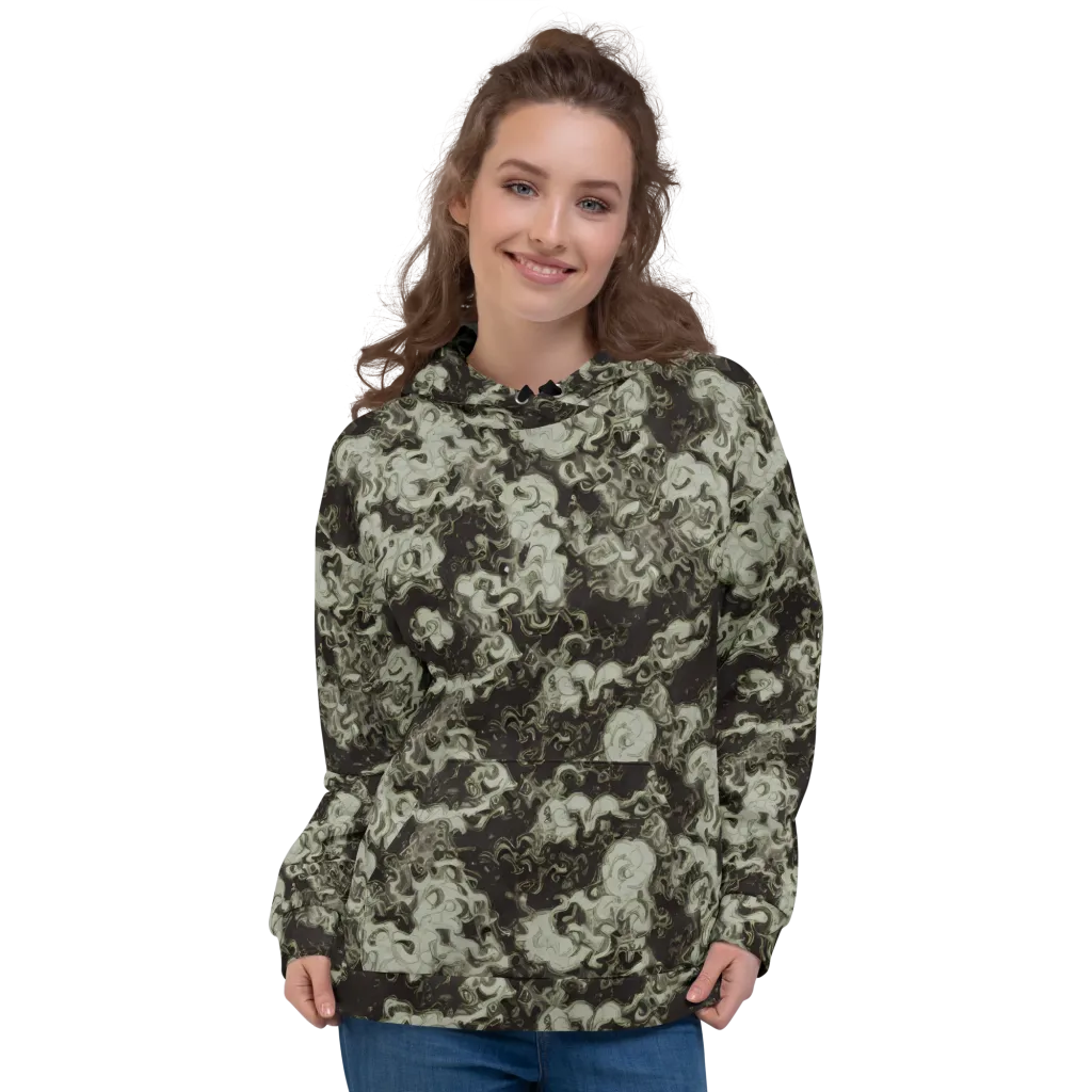 Eclipse Swirl on Hoodie — Front