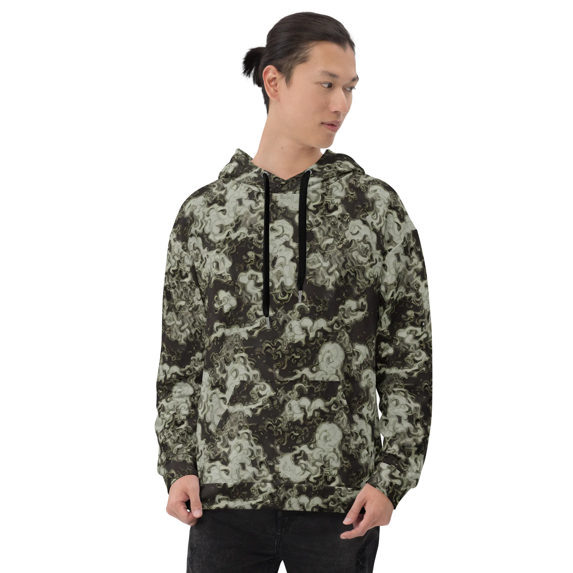 Eclipse Swirl on Hoodie — Front
