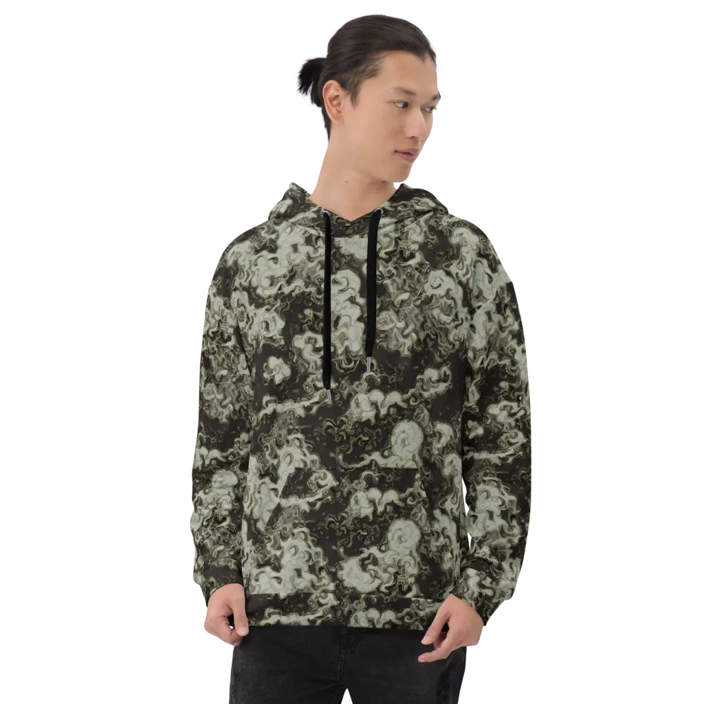 Eclipse Swirl on Hoodie — Front