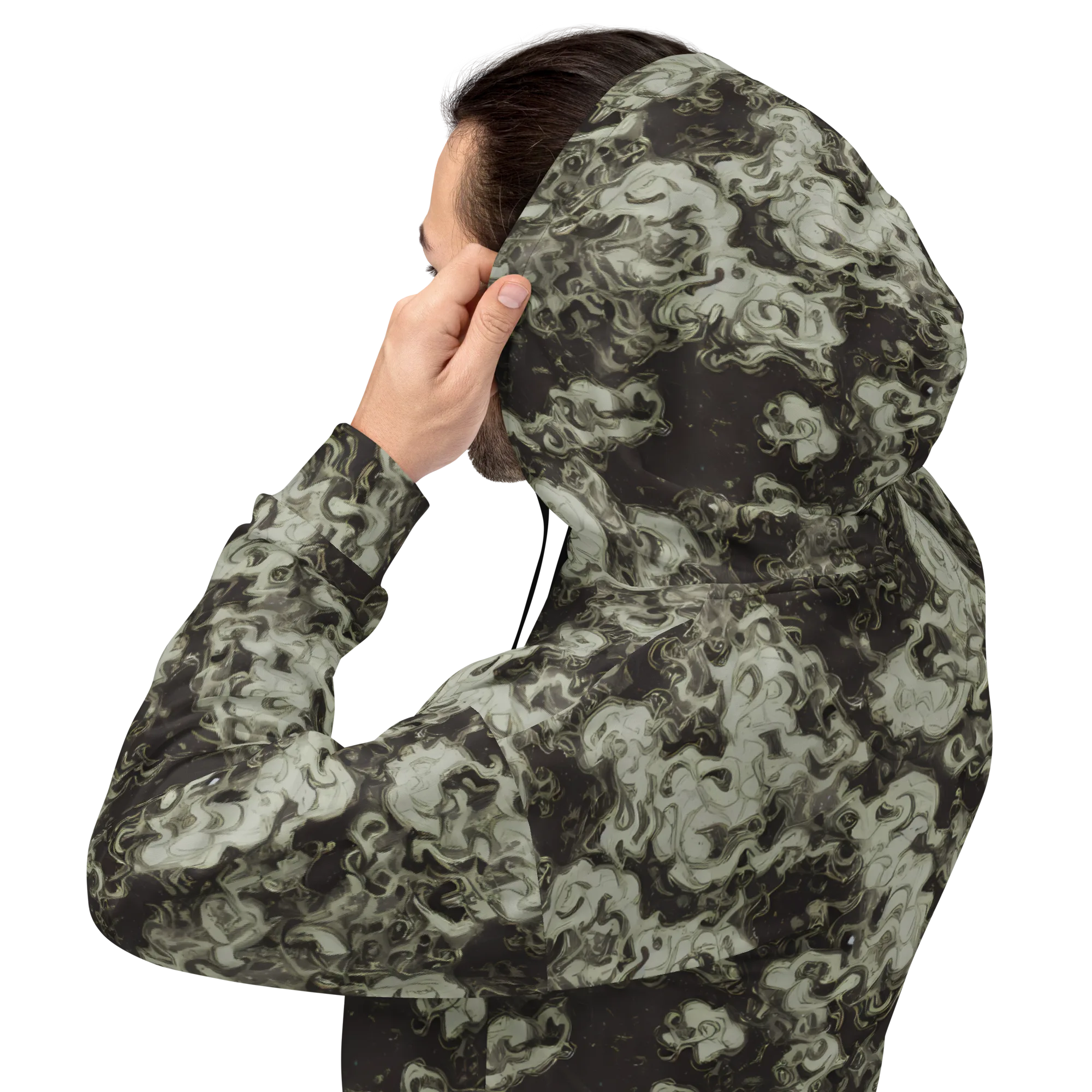 Eclipse Swirl on Hoodie — Back