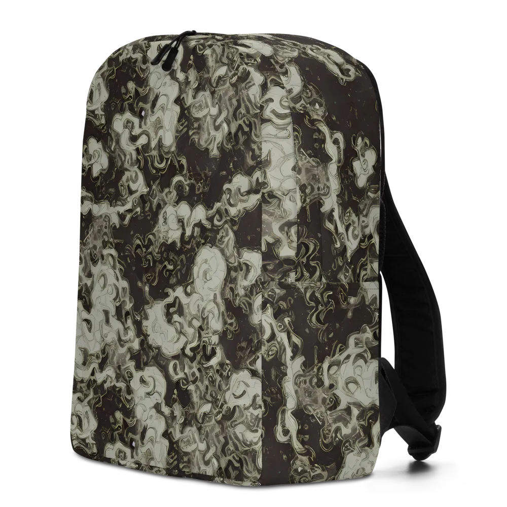 Eclipse Swirl on Minimalist Backpack — Left