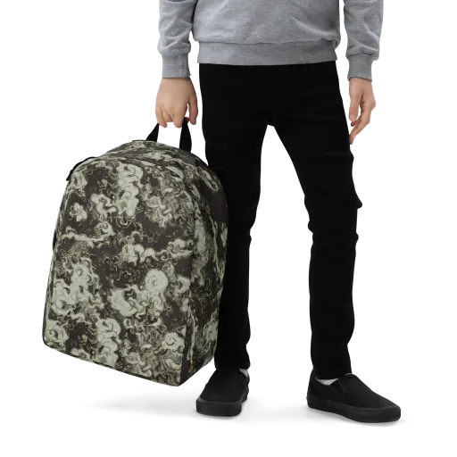 Eclipse Swirl on a Minimalist Backpack