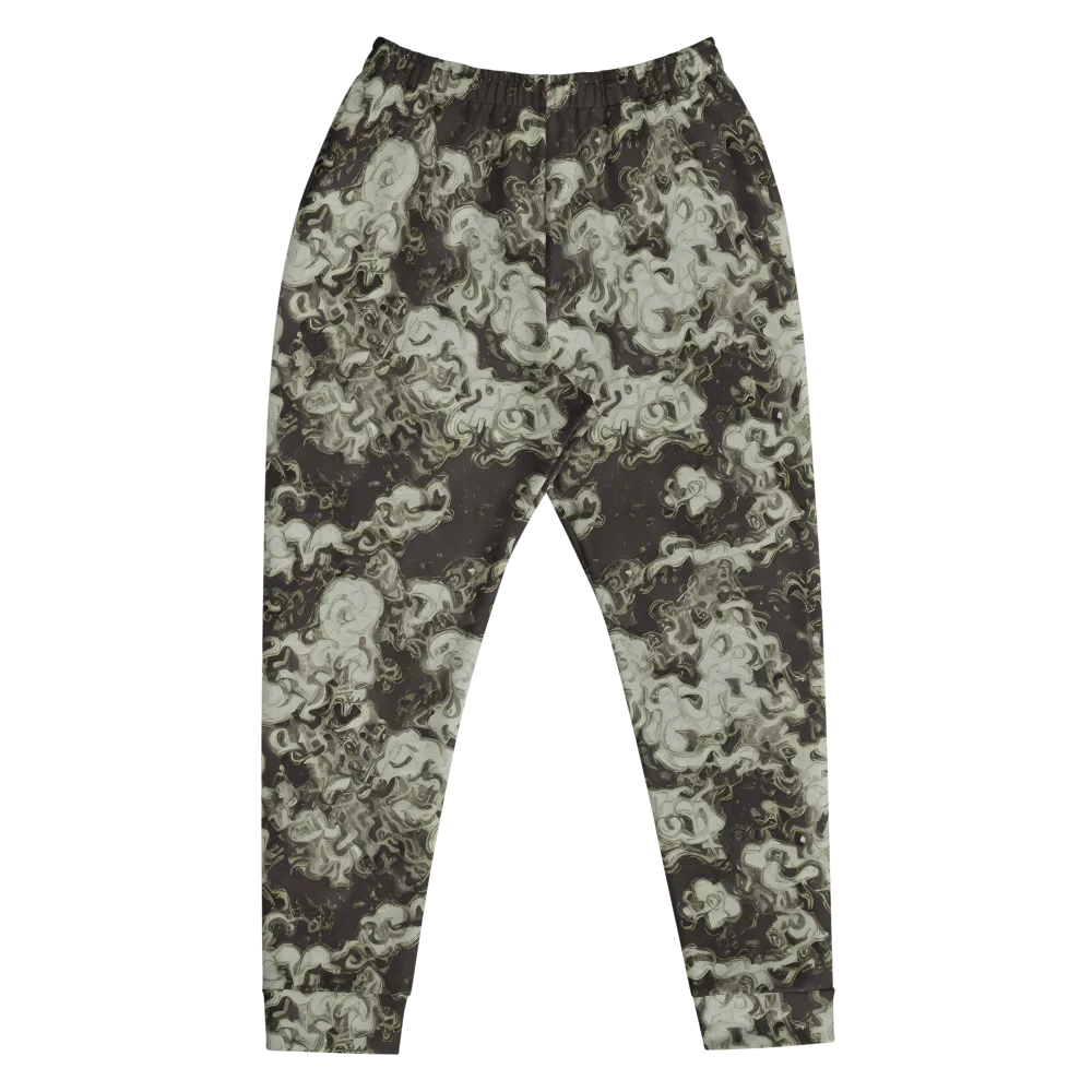 Eclipse Swirl on Men's Joggers — Front