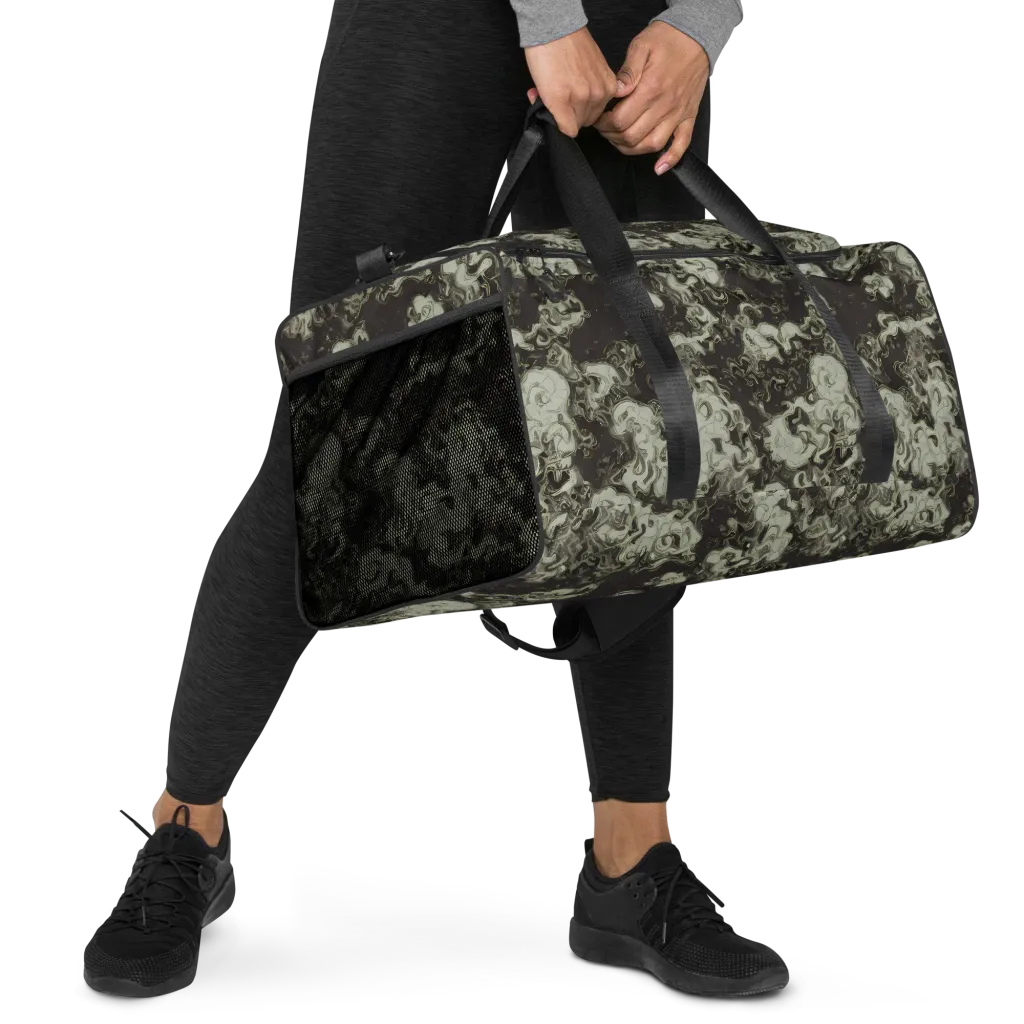 Eclipse Swirl on Duffle Bag — Right Front