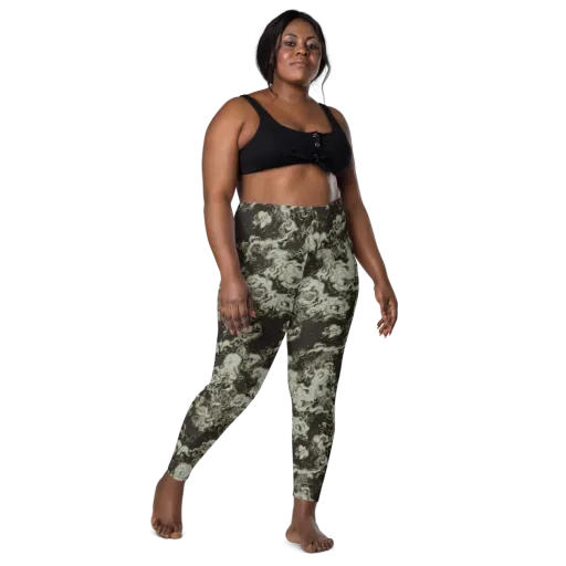 Eclipse Swirl on a Leggings with Pockets