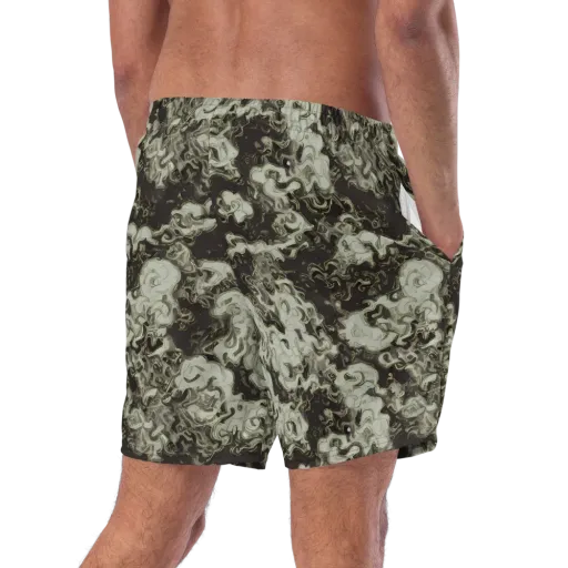 Eclipse Swirl on a Swim Trunks