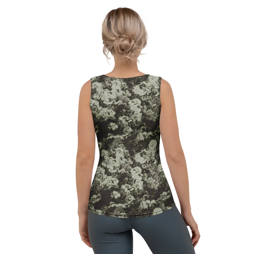 Eclipse Swirl on Women's Tank Top — Back
